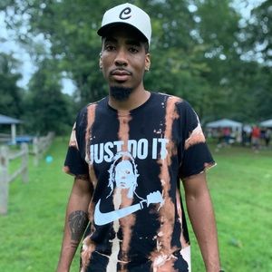 Michael Myers bleached t-shirt “Just do it”